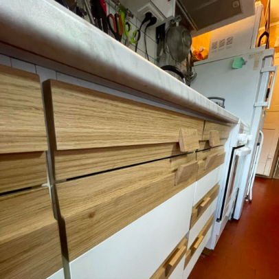 meubles sur mesure bois à Maulette près de Houdan dans les Yvelines 78